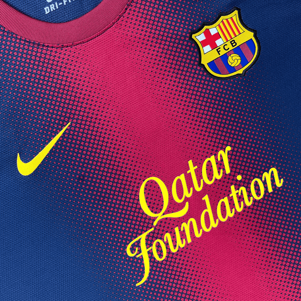 FC Barcelona 2012-2013 Home Iniesta #8 Shirt XL