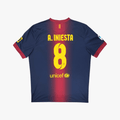 FC Barcelona 2012-2013 Home Iniesta #8 Shirt XL