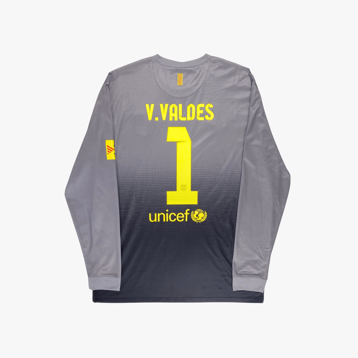 FC Barcelona 2012-13 Keeper Valdes #1 Shirt XL