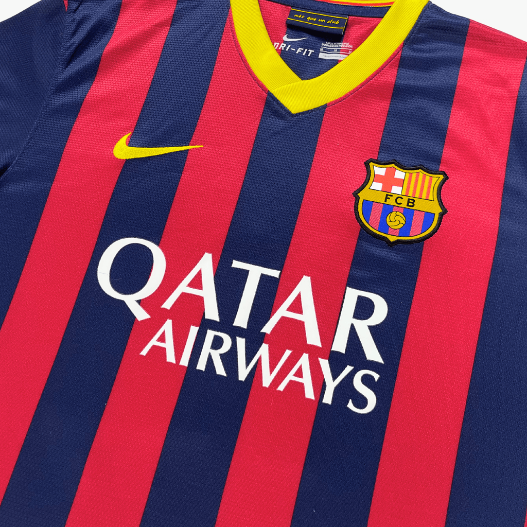 FC Barcelona 2013-14 Home Messi #10 Shirt M