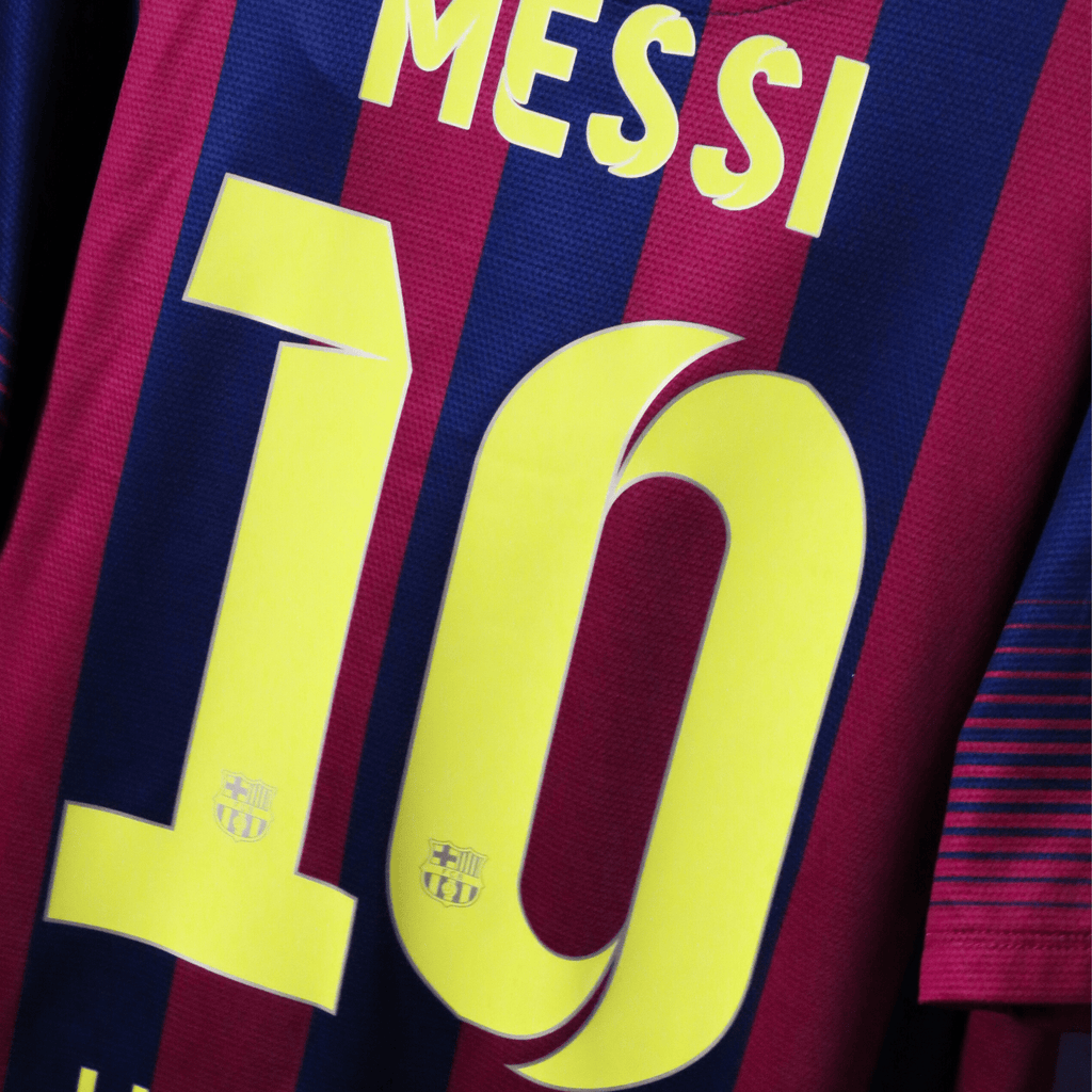 FC Barcelona 2013-14 Home Messi #10 Shirt L