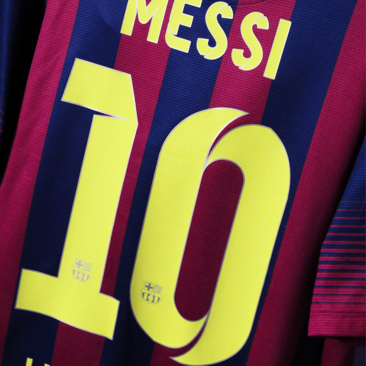 FC Barcelona 2013-14 Home Messi #10 Shirt L