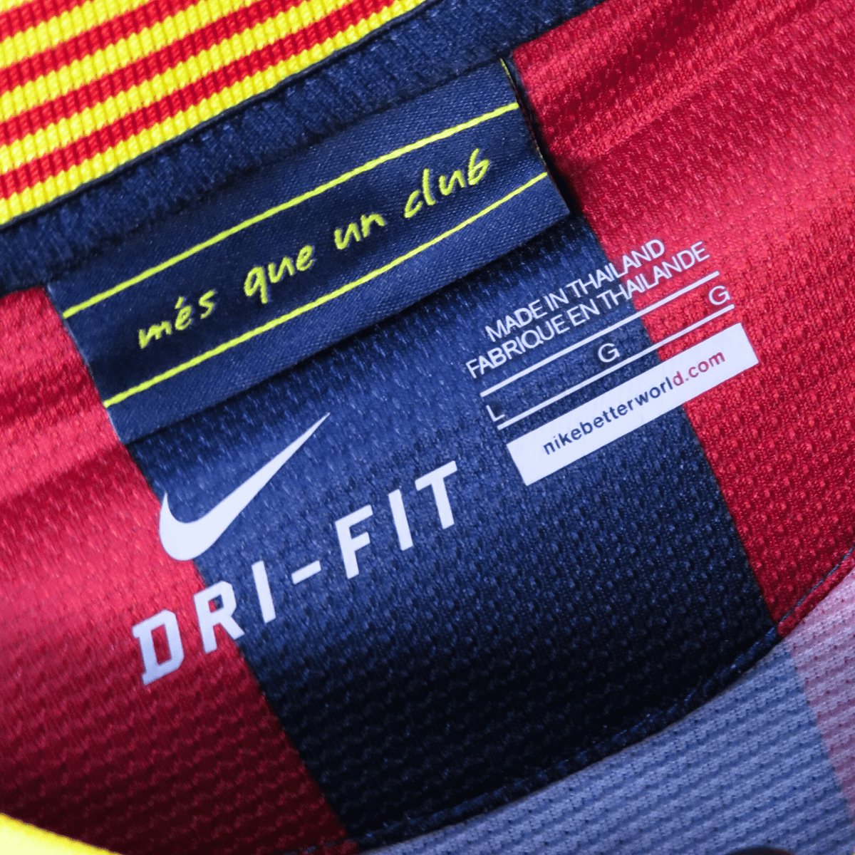 FC Barcelona 2013-14 Home Messi #10 Shirt L