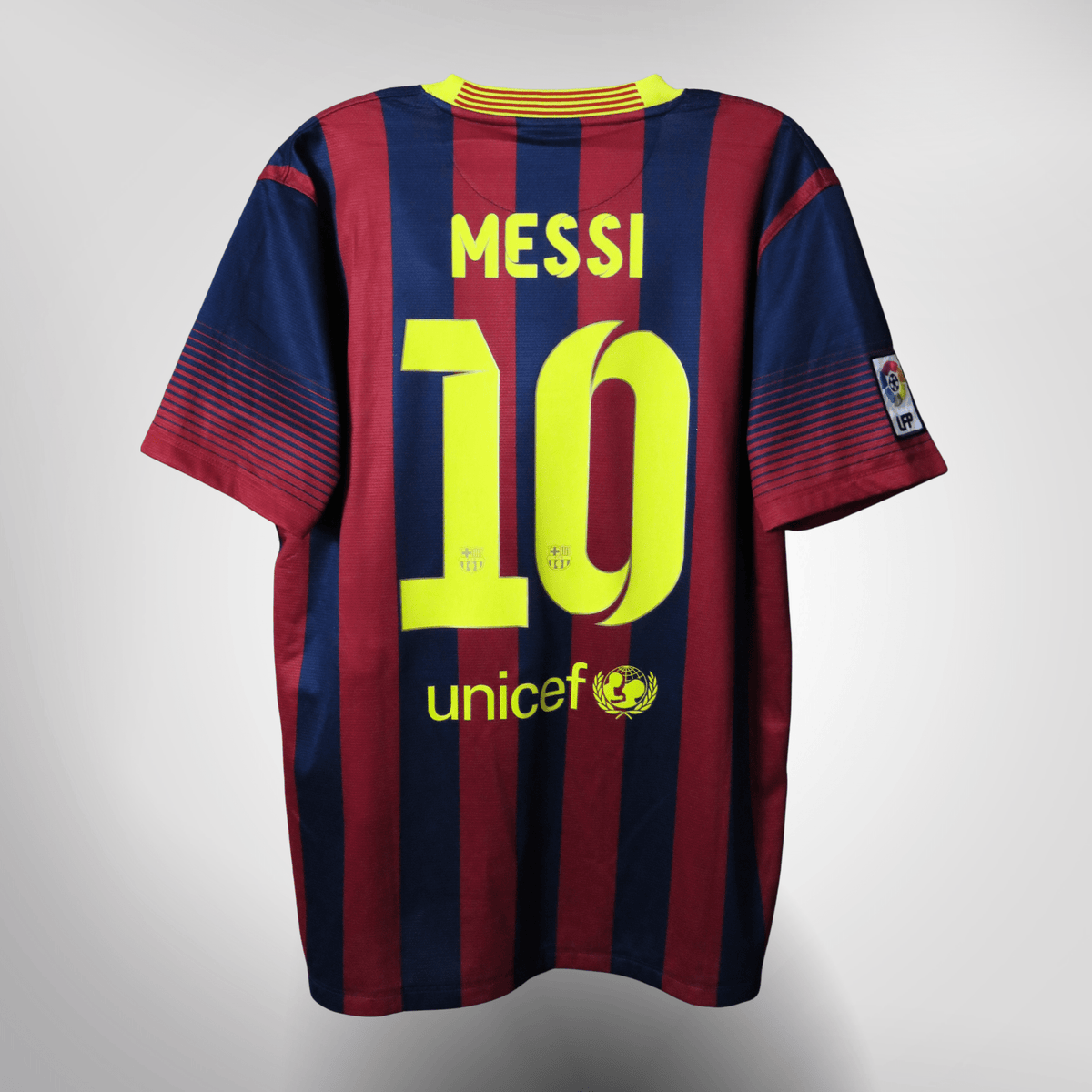 FC Barcelona 2013-14 Home Messi #10 Shirt L