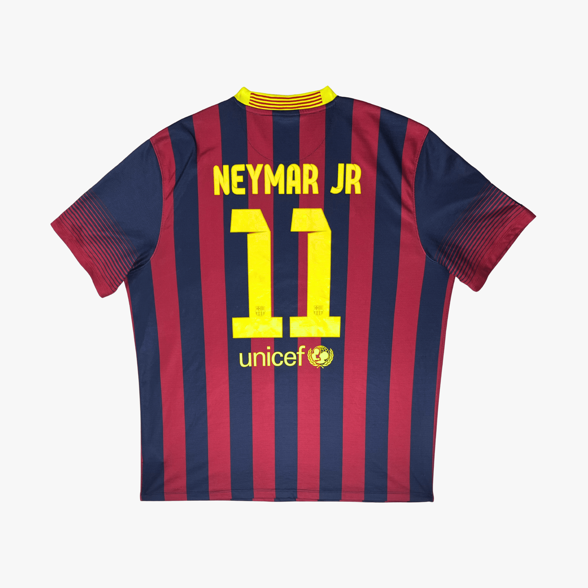 Nike FC Barcelona Neymar Jr. 11番シャツ FC Barcelona 2013-14 Home Neymar Jr #11 Shirt XXL