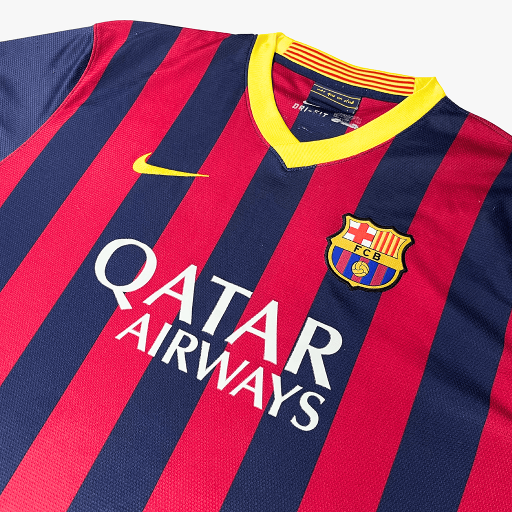 FC Barcelona 2013-14 Thuisshirt Neymar Jr #11 XXL