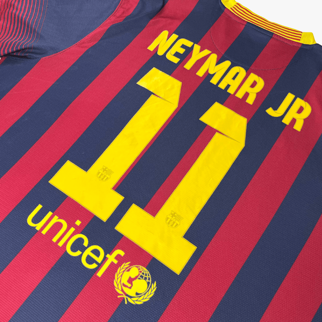 FC Barcelona 2013-14 Thuisshirt Neymar Jr #11 XXL