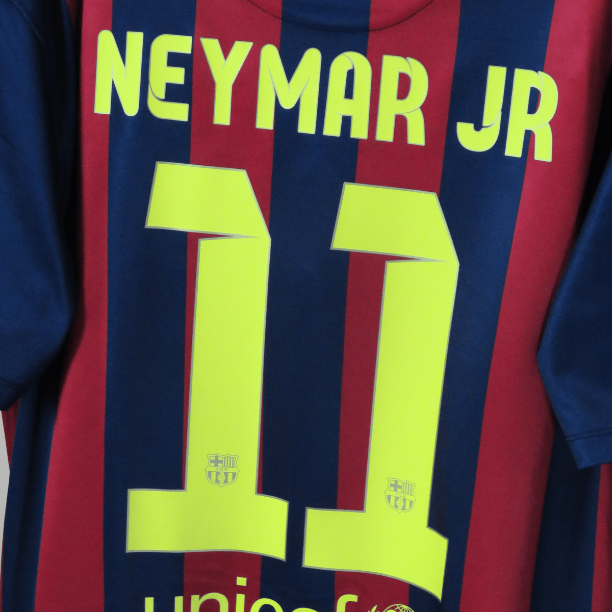 FC Barcelona 2013-14 Home Neymar Jr #11 Basic Shirt