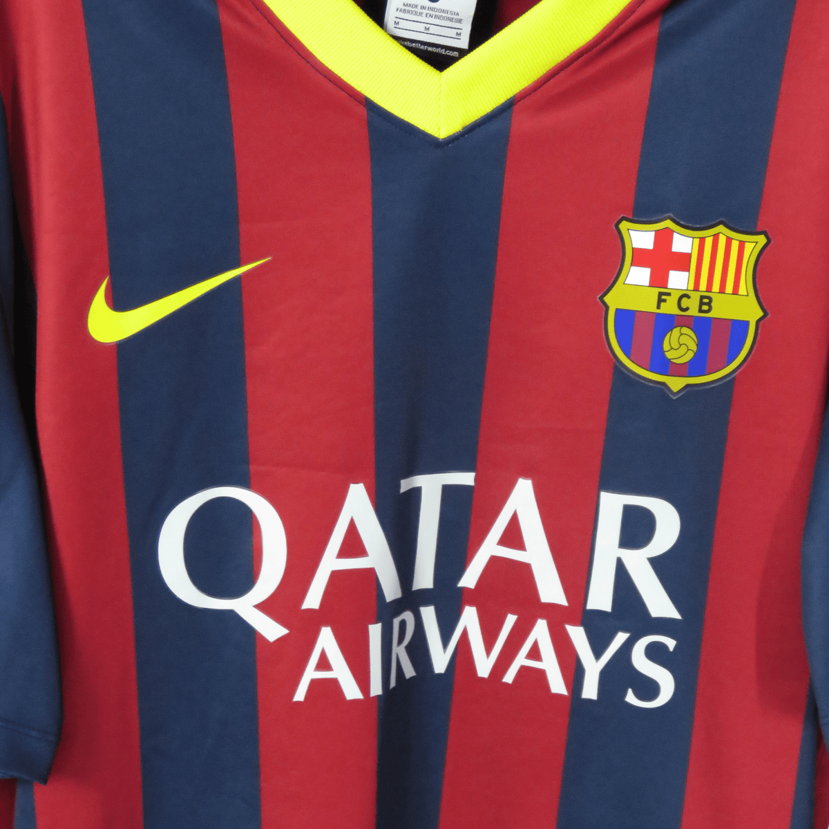 FC Barcelona 2013-14 Home Neymar Jr #11 Basic Shirt