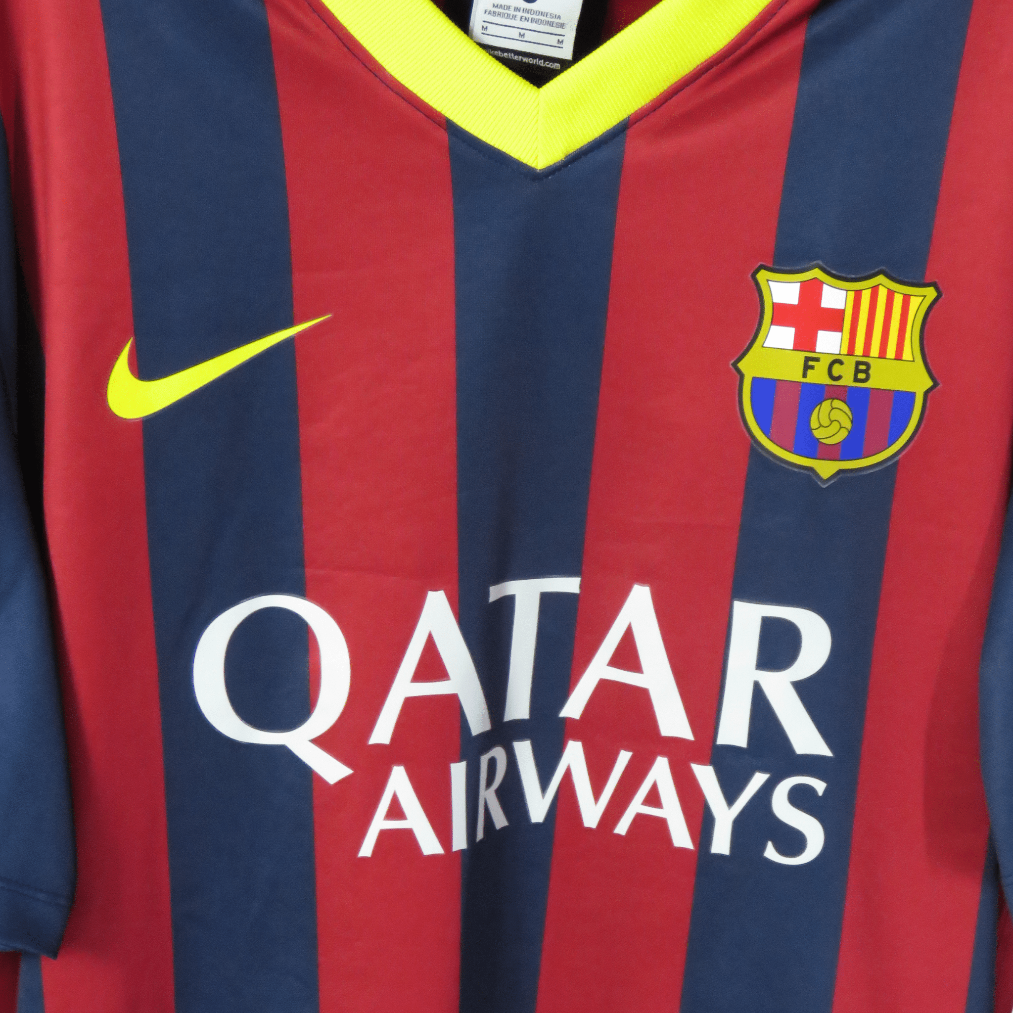 FC Barcelona 2013-14 Home Neymar Jr #11 Basic Shirt