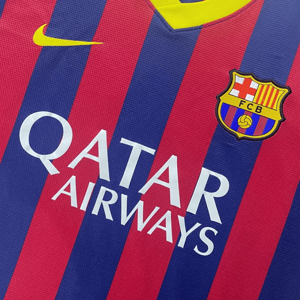 FC Barcelona 2013-14 Home Neymar Jr #11 Shirt L