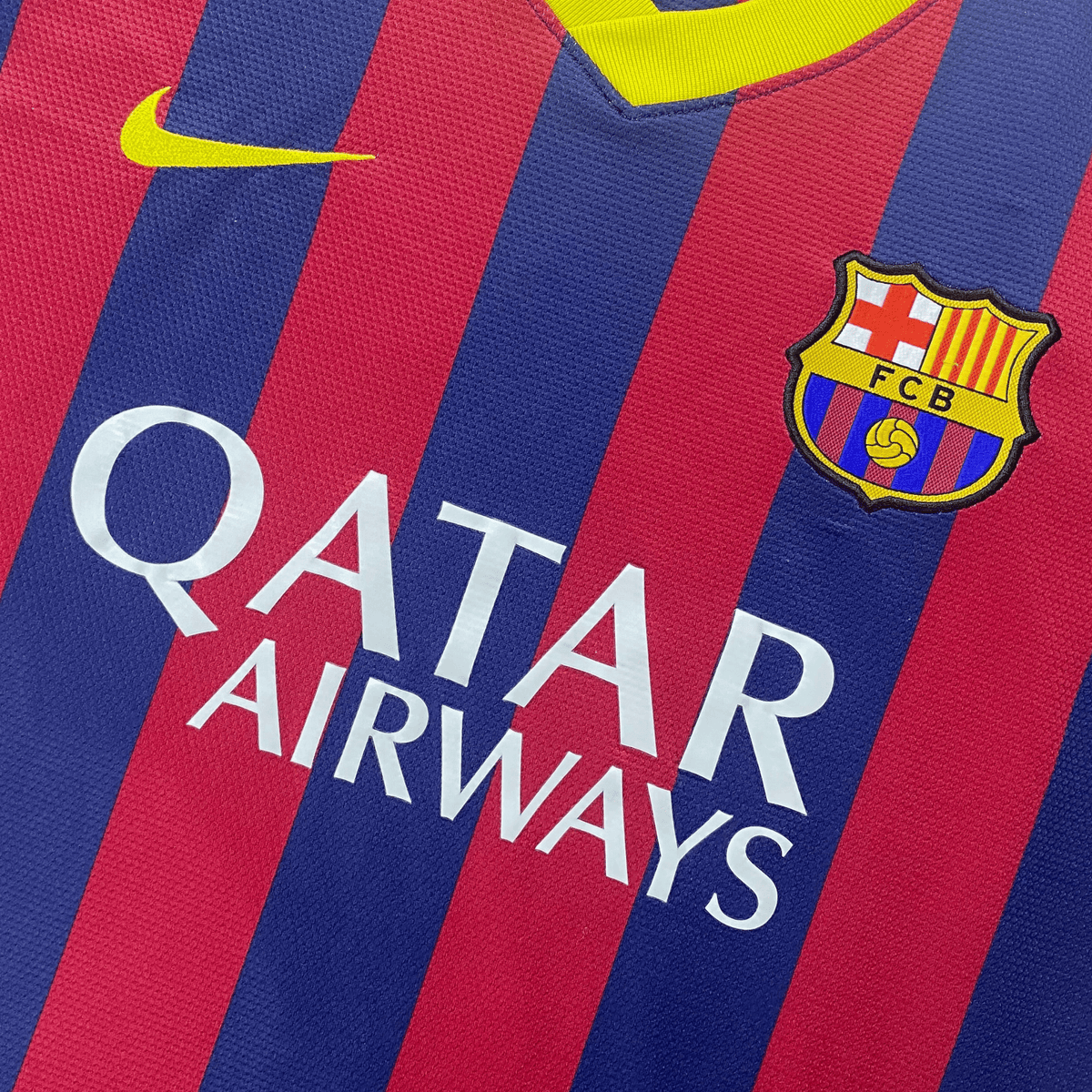 FC Barcelona 2013-14 Home Neymar Jr #11 Shirt L