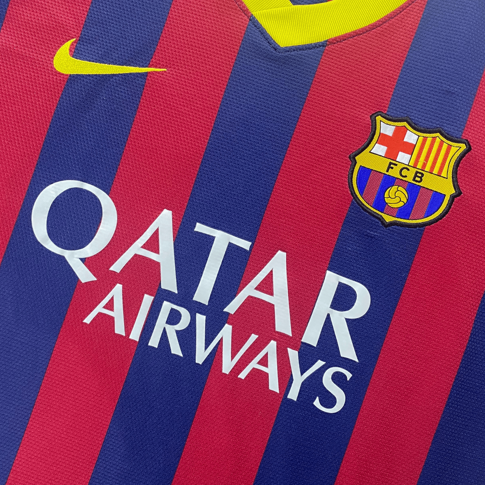 FC Barcelona 2013-14 Home Neymar Jr #11 Shirt L