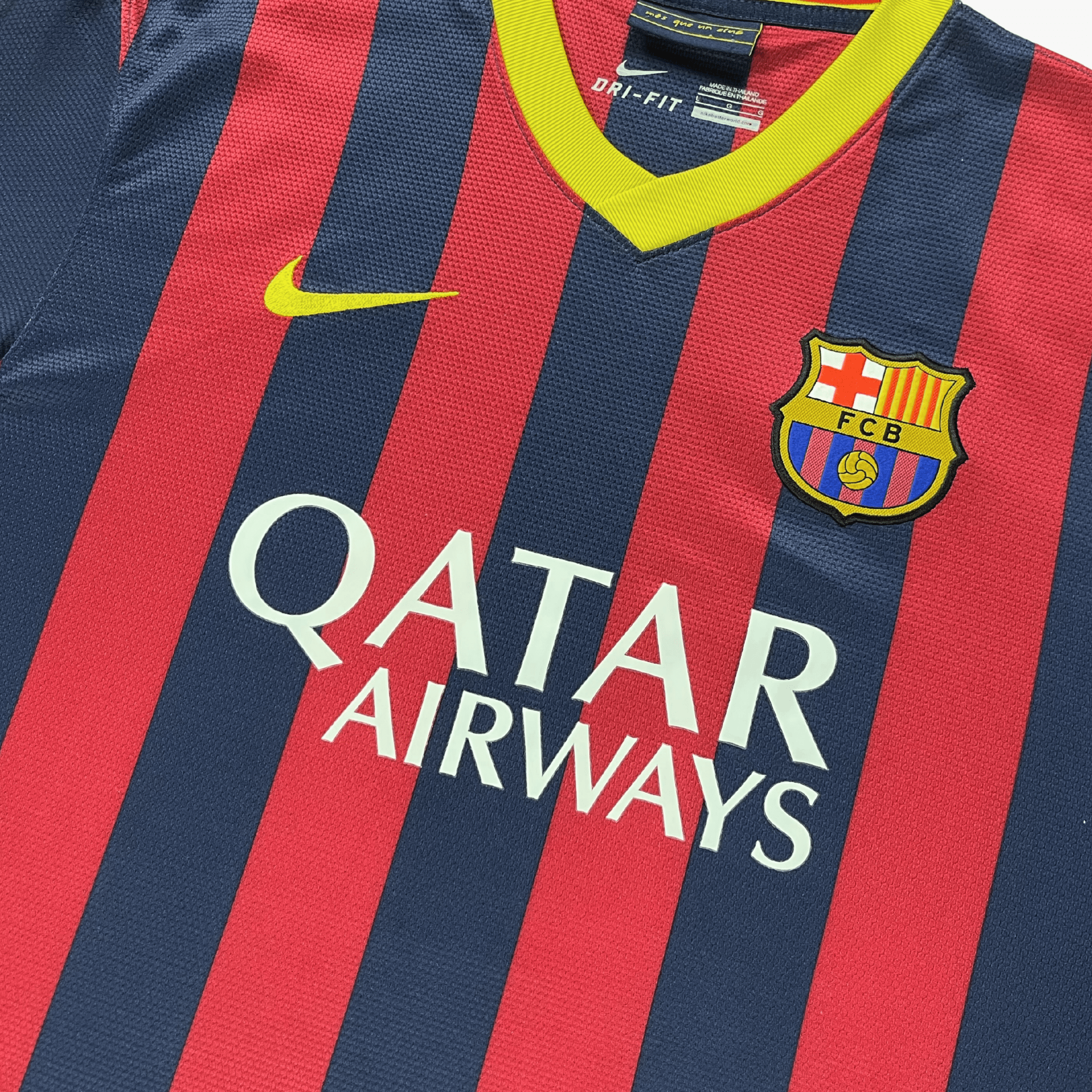 FC Barcelona 2013-14 Home Iniesta #8 Shirt L