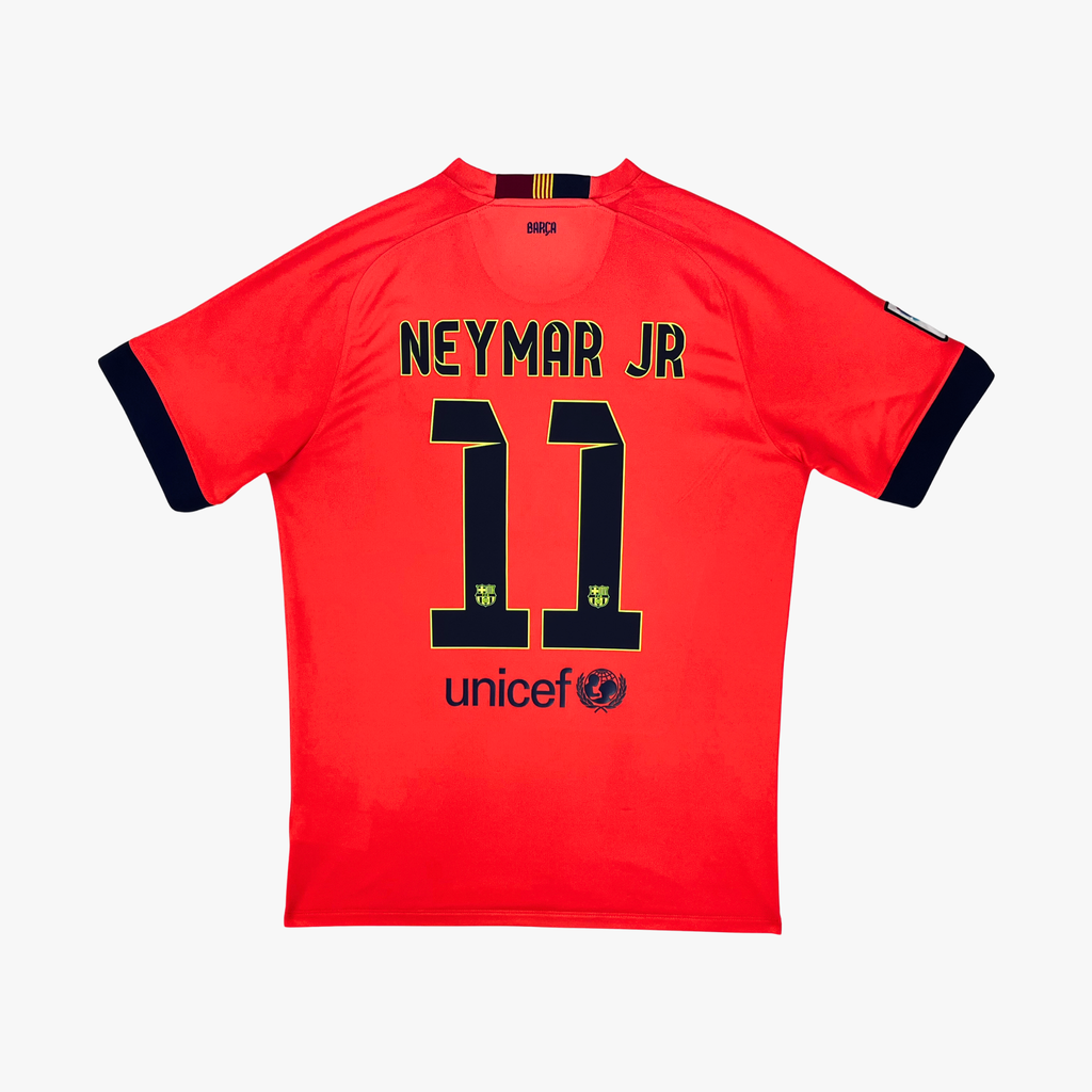 Maillot extérieur FC Barcelone 2014-15 Neymar Jr n°11, taille L
