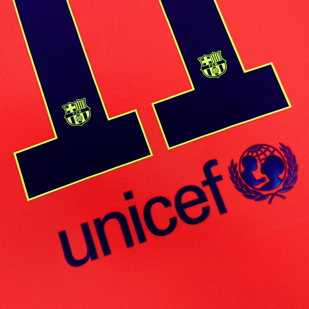 Maillot extérieur FC Barcelone 2014-15 Neymar Jr n°11, taille L