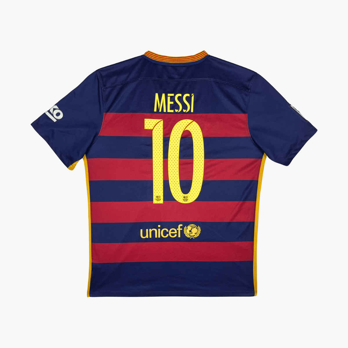 FC Barcelona 2015-16 Home Messi #10 Shirt L