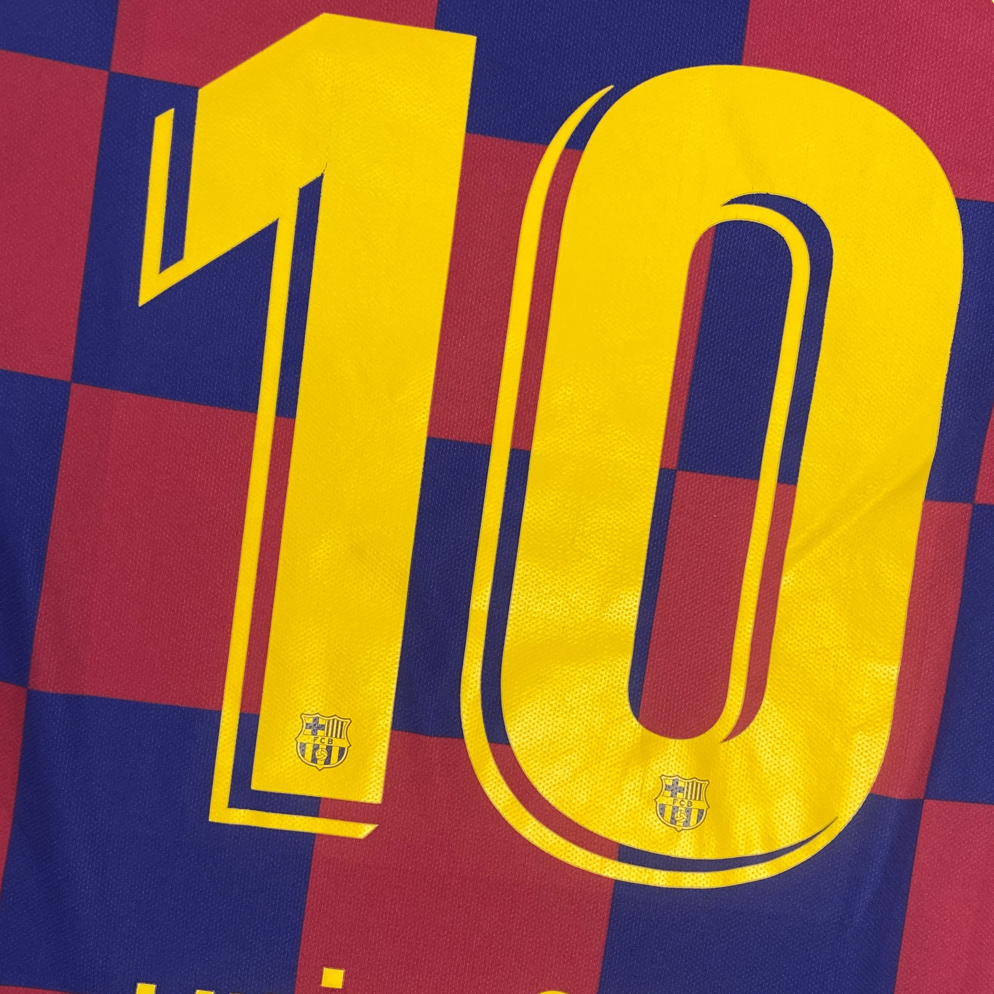 FC Barcelona 2019-20 Home Messi #10 Shirt M