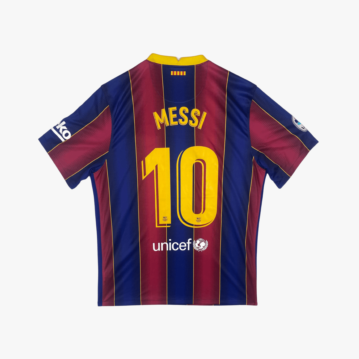 FC Barcelona 2020-21 Home Messi #10 Shirt XL