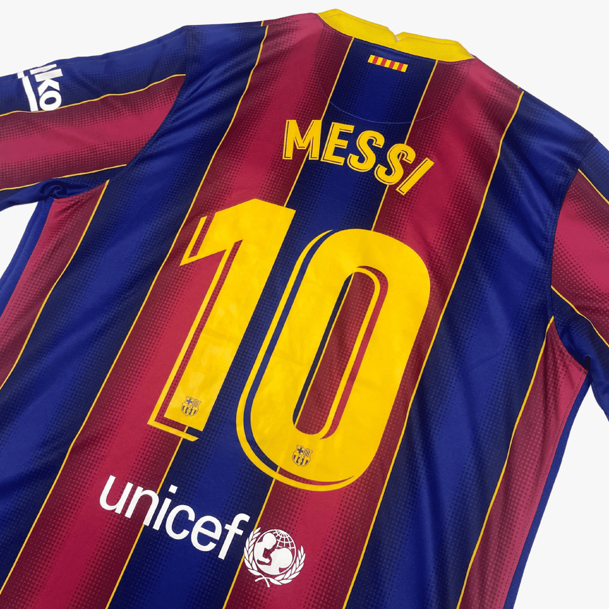 FC Barcelona 2020-21 Home Messi #10 Shirt XL