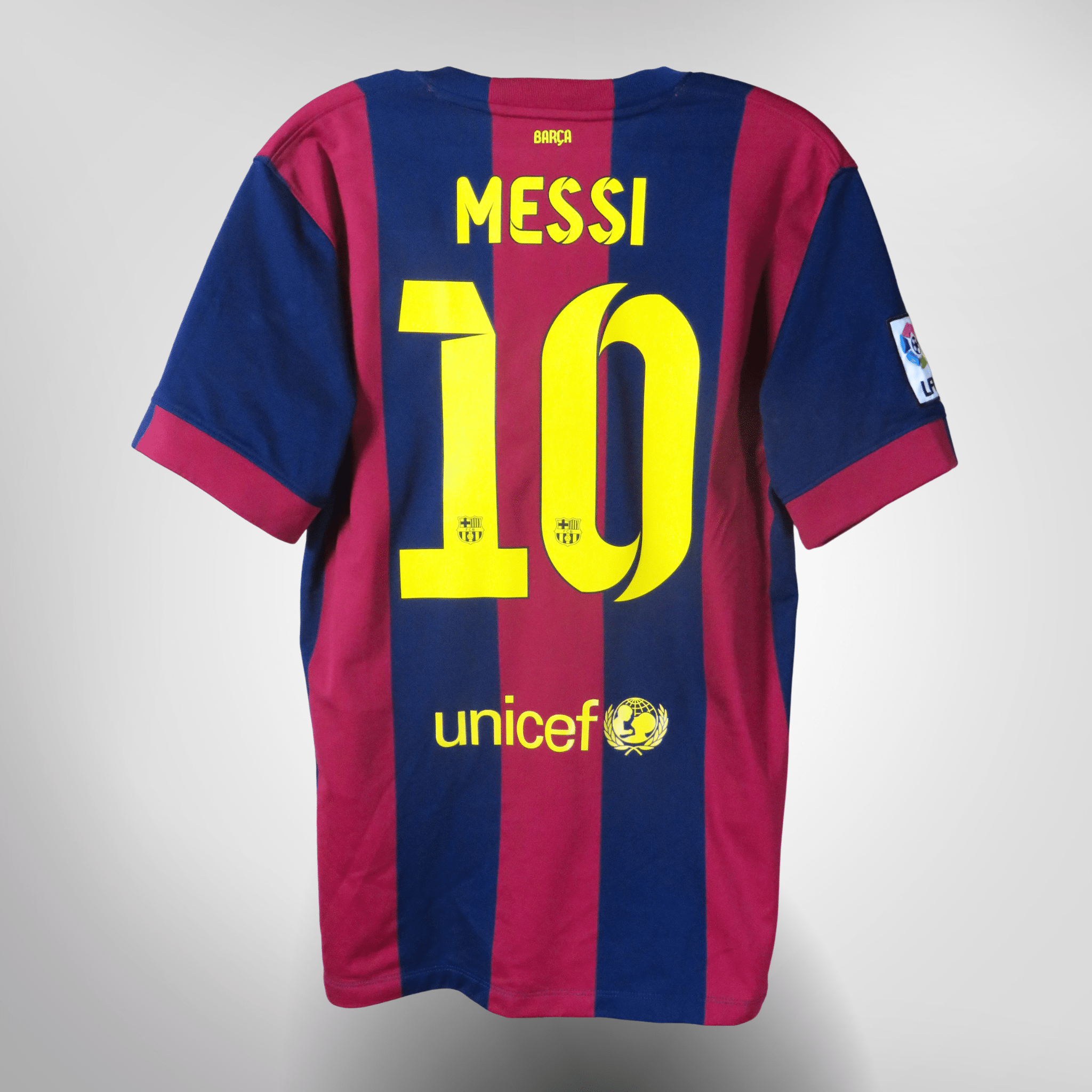 FC Barcelona 2014-15 Home Messi #10 Shirt M