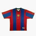 FC Barcelona 1998-99 Home Shirt M