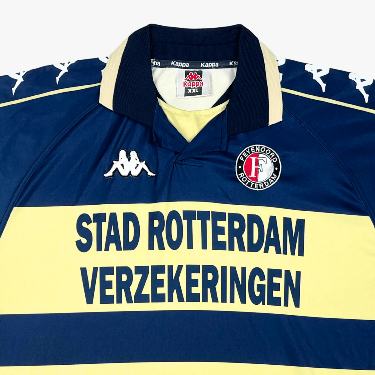 Authentic Kappa Feyenoord 2000-2001 Away shirt, size XXL | Nostalgic Football Shirts