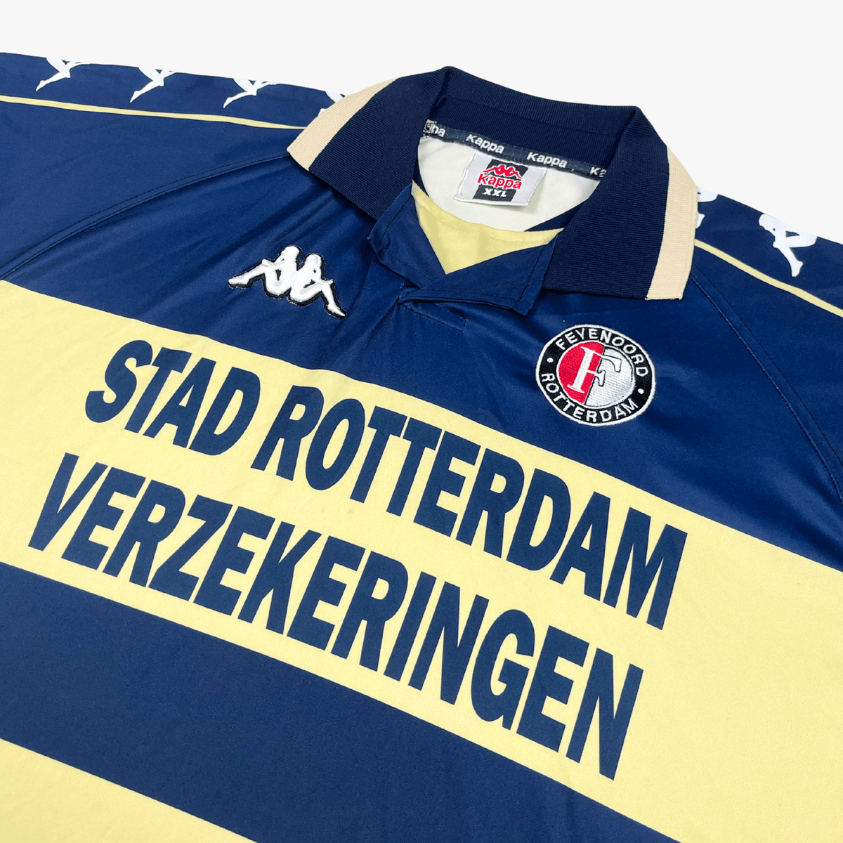 Original Feyenoord 2000-2001 Away football shirt, size XXL | Nostalgic Football Shirts