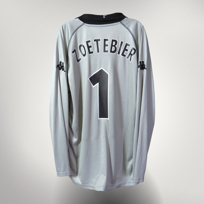 Vintage Feyenoord 2001-2002 Goalkeeper football shirt with Zoetebier 1 print, size XXL | Nostalgic Football Shirts