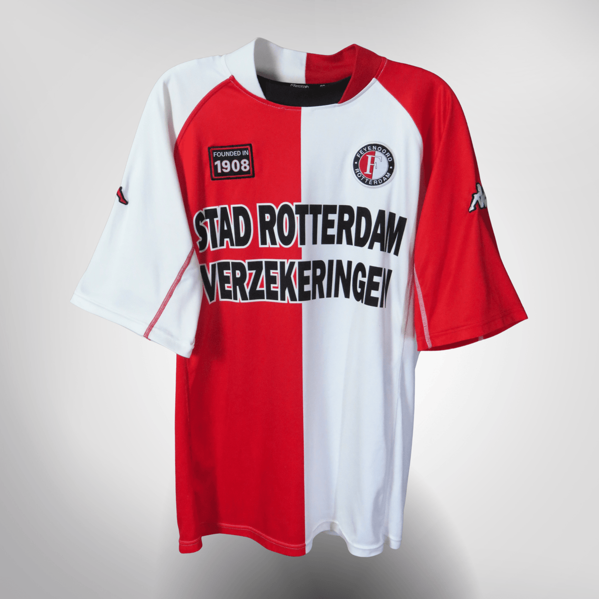 Authentic Kappa Feyenoord 2002-2003 Home shirt, Ono 14 on the back, size M | Nostalgic Football Shirts