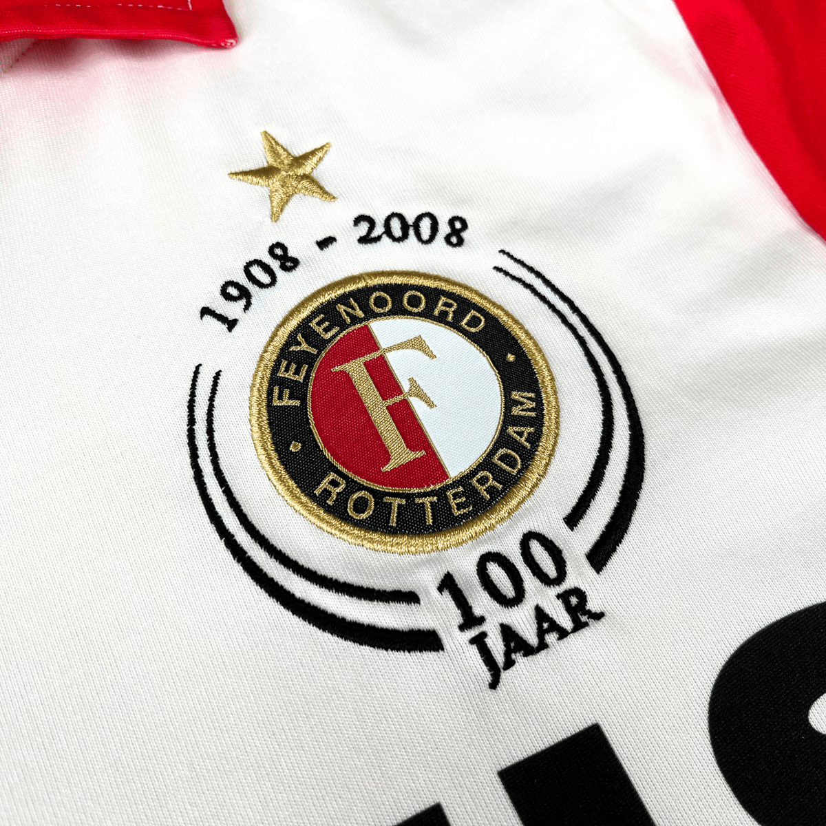 Vintage Feyenoord 2008-2009 Home football shirt, size M | Nostalgic Football Shirts