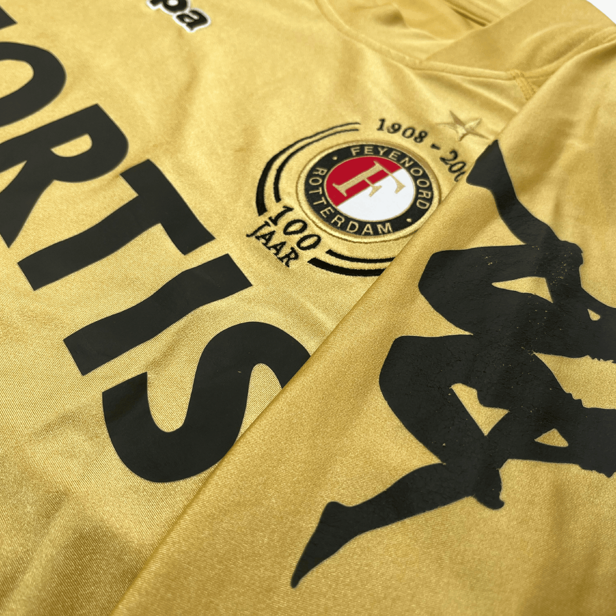 Retro Feyenoord 2008-2009 Third football jersey by Kappa, size S | Nostalgic Football Shirts
