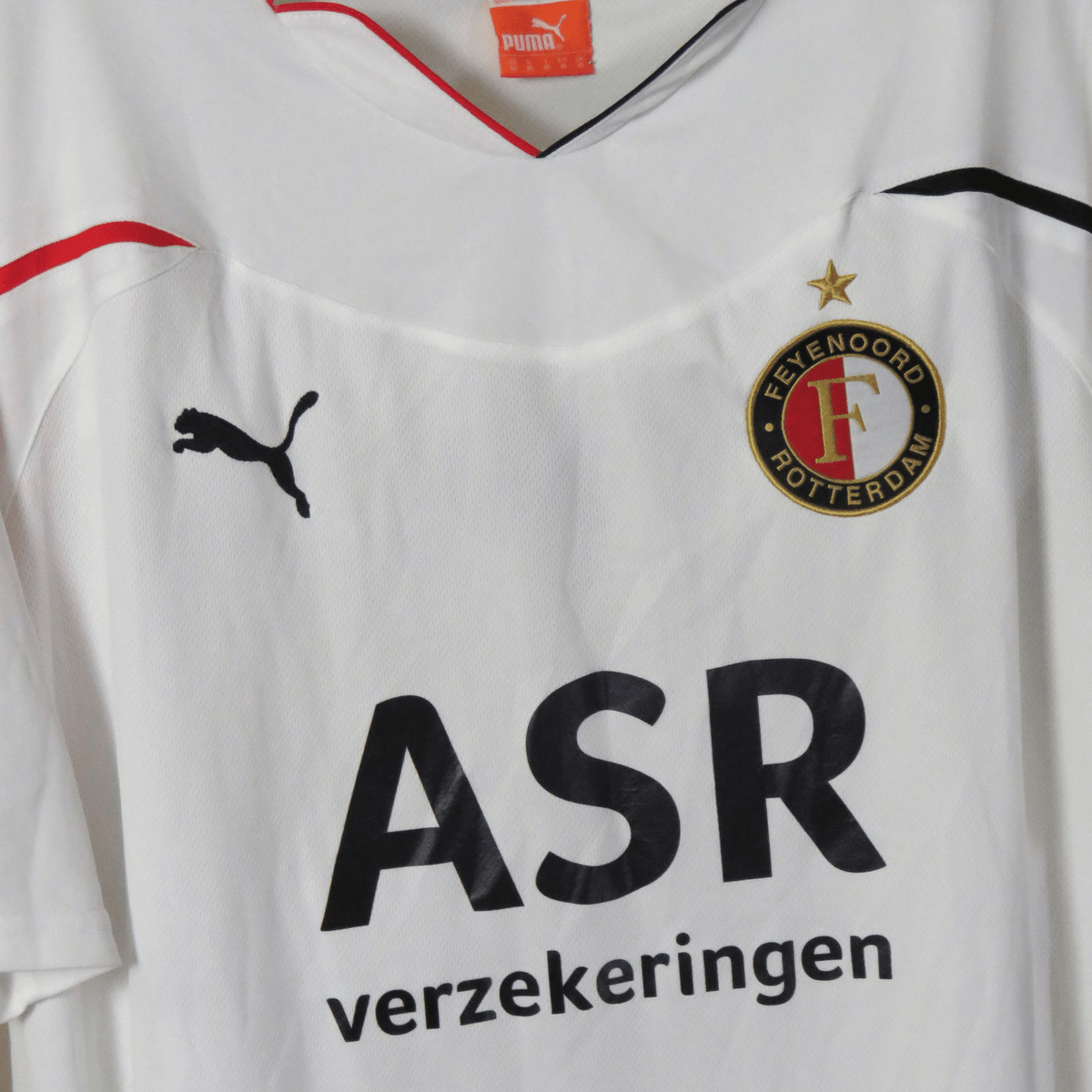 Original Feyenoord 2010-2011 Away football shirt, size XL, Schaken 7 | Nostalgic Football Shirts