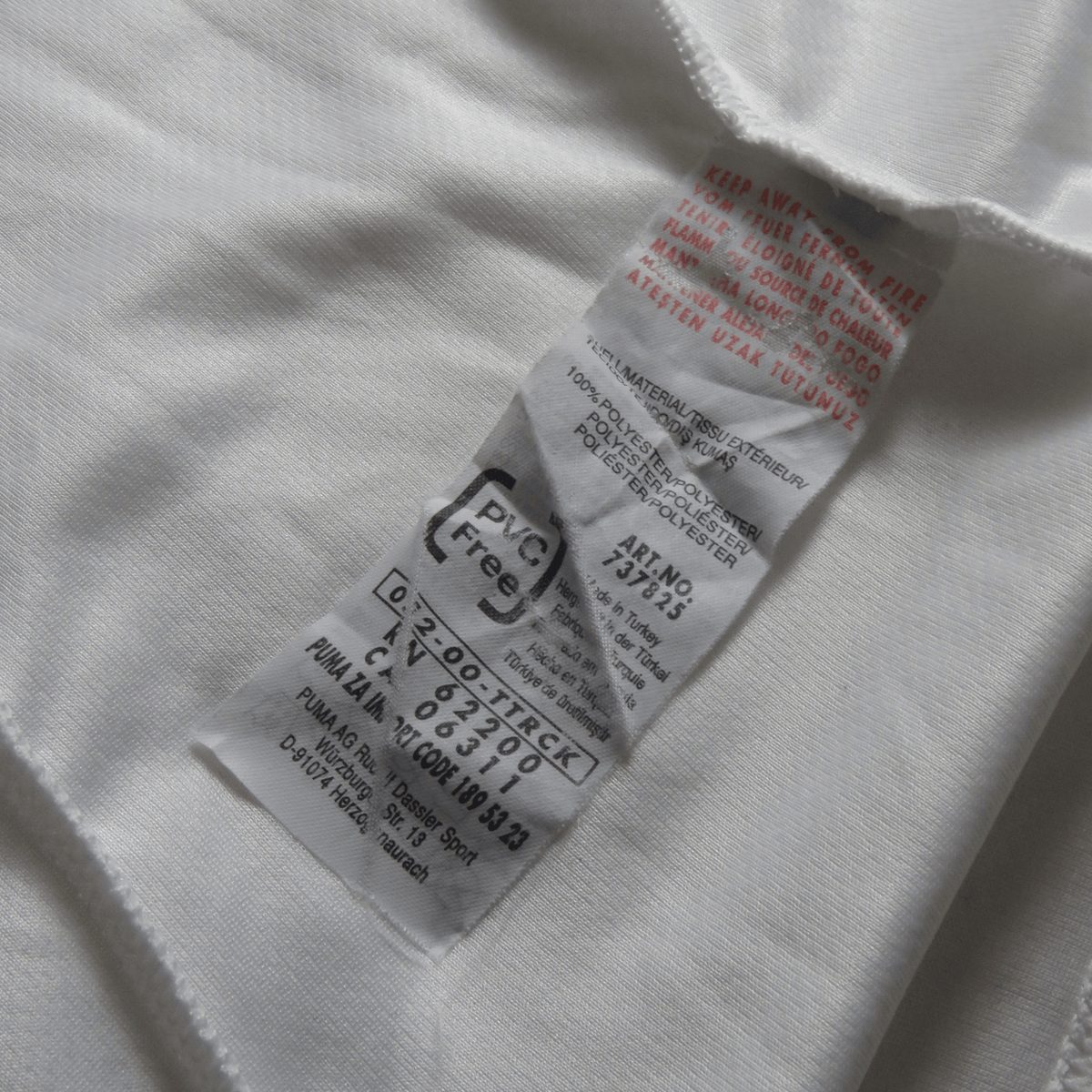 Authentic Puma Feyenoord 2010-2011 Away shirt, Schaken 7 on the back, size XL | Nostalgic Football Shirts