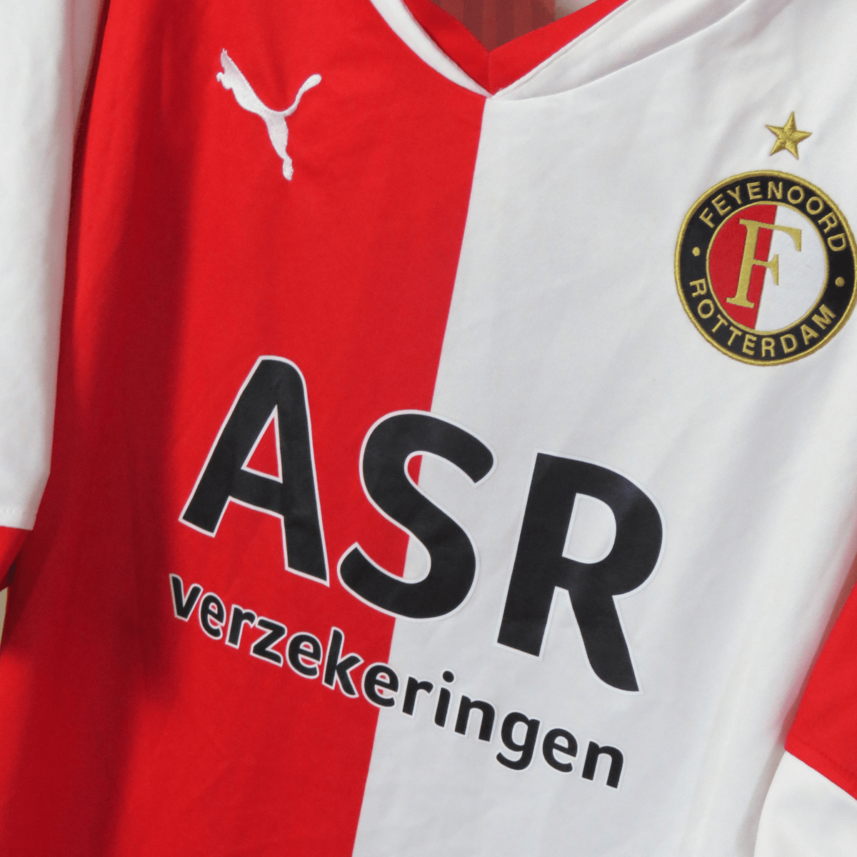 Original Feyenoord 2010-2011 Home football shirt, size XL, Wijnaldum 25 | Nostalgic Football Shirts