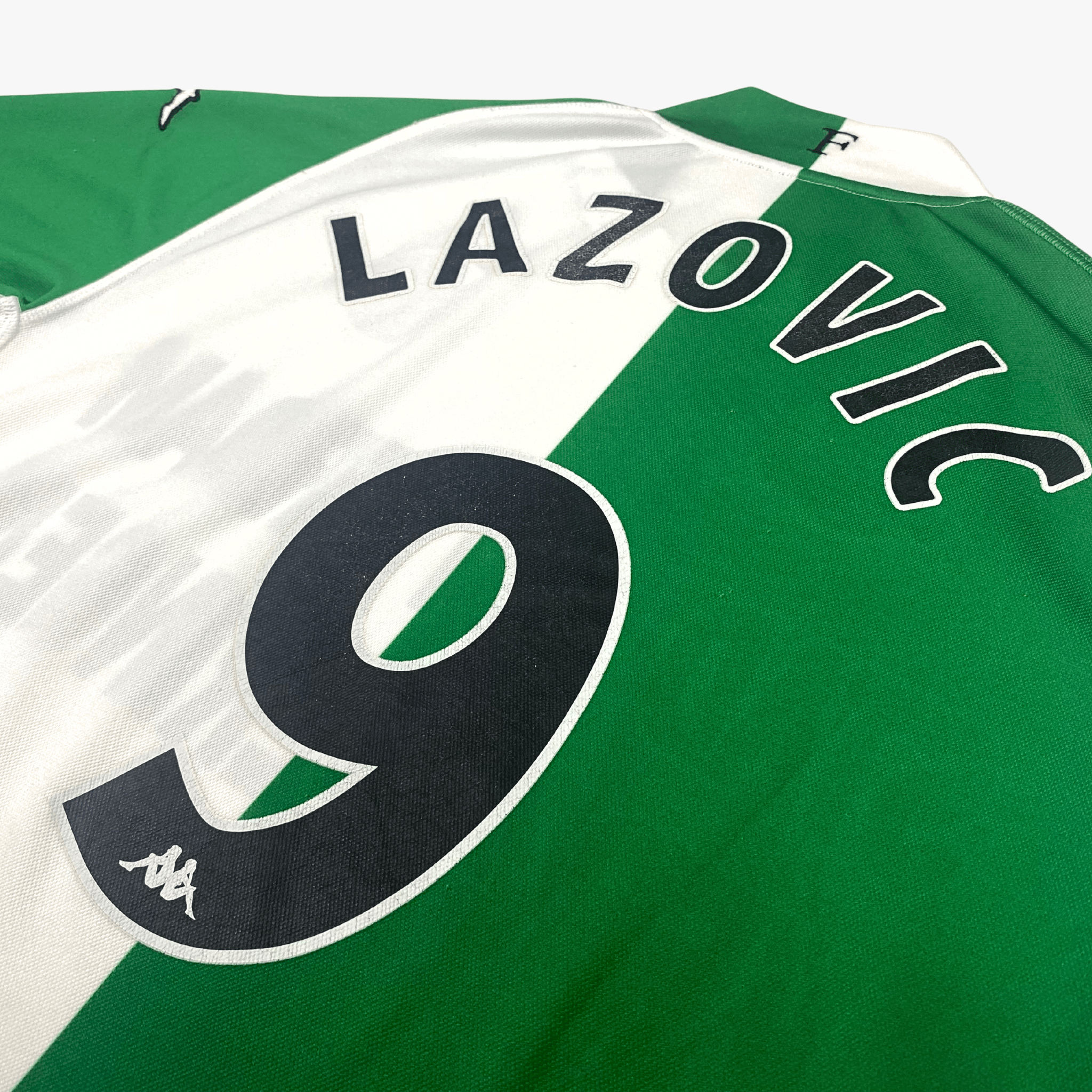 Feyenoord 2003-04 Away Lazović #9 Shirt XXL