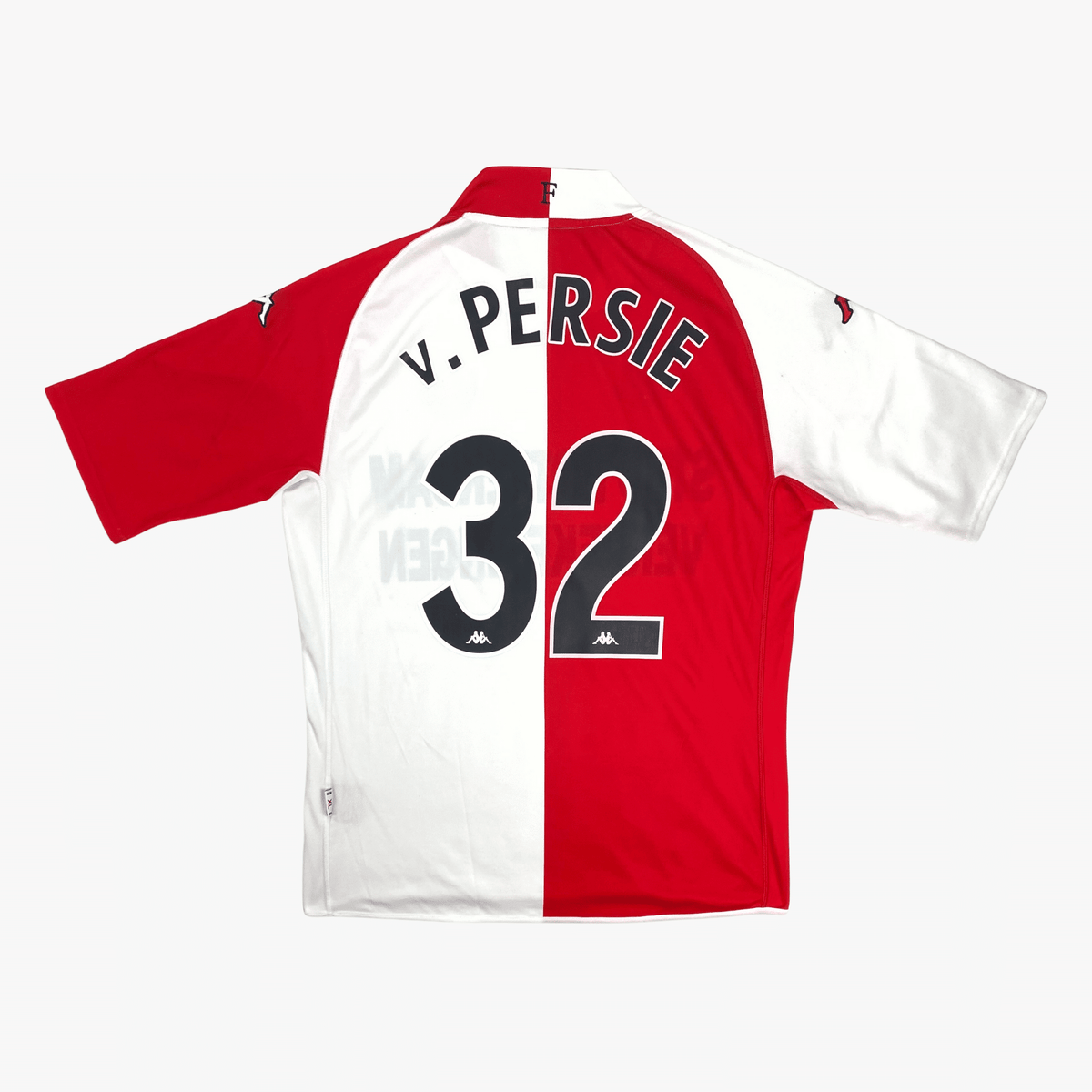 Feyenoord Home 2003-04 Van Persie #32 Shirt XL