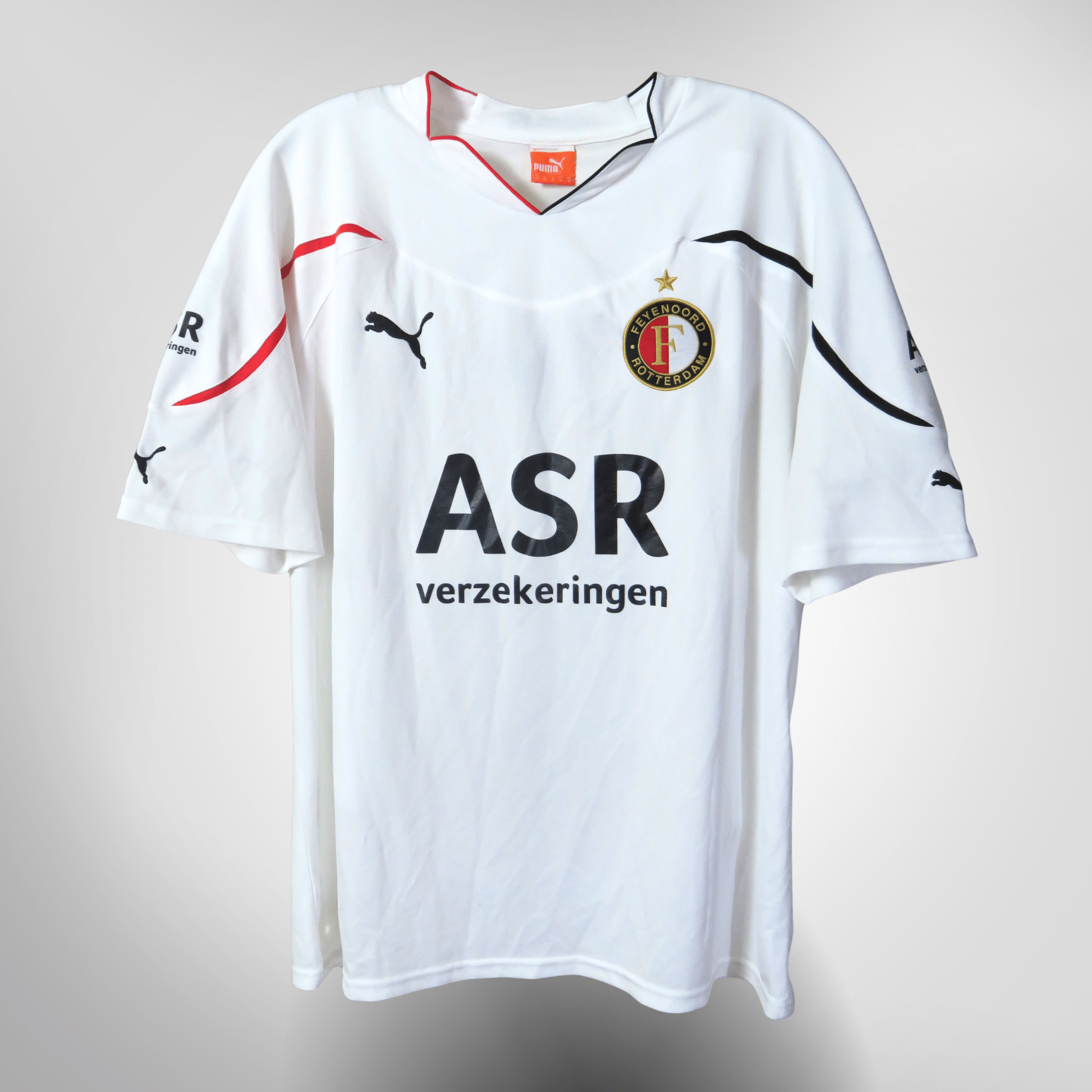 Feyenoord 2010-11 Away Schaken #7 Shirt XL