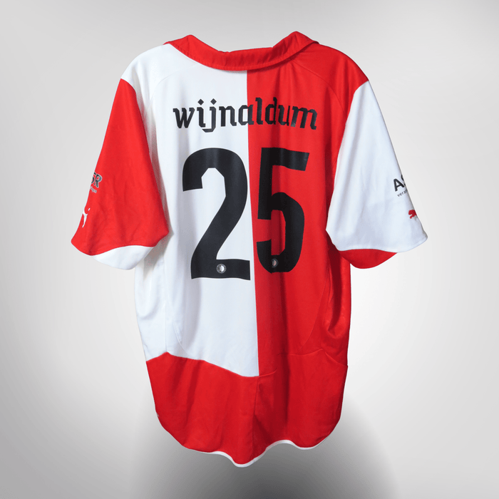 Feyenoord 2010-11 Home Wijnaldum #25 Shirt XL
