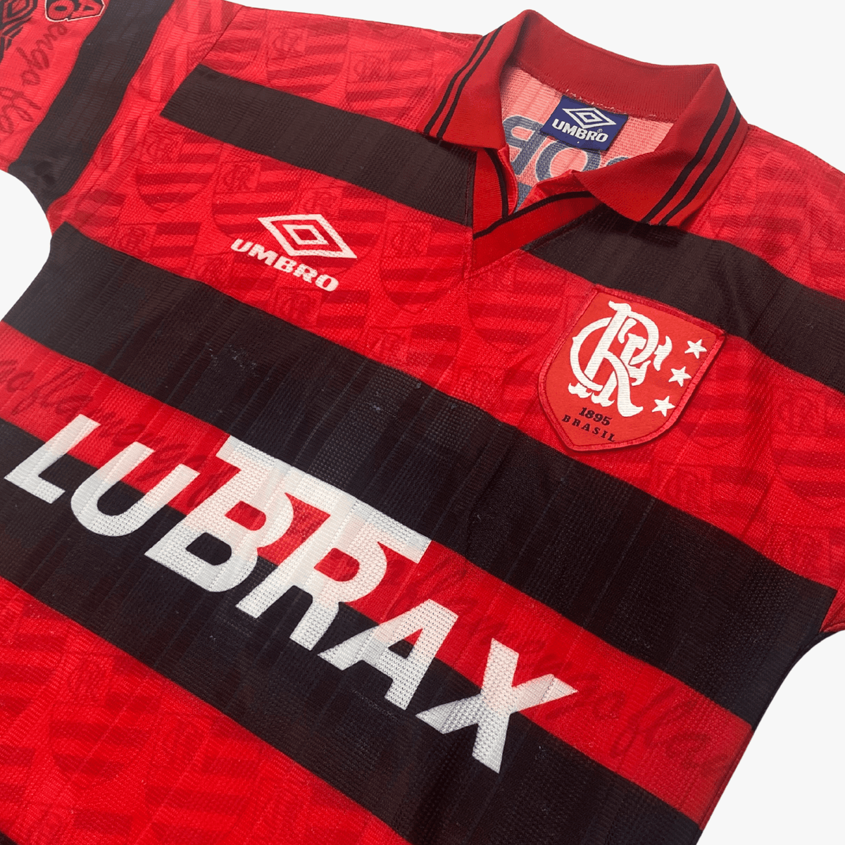 Retro Flamengo 1995-1996 Home football jersey by Umbro, size M | Nostalgic Football Shirts