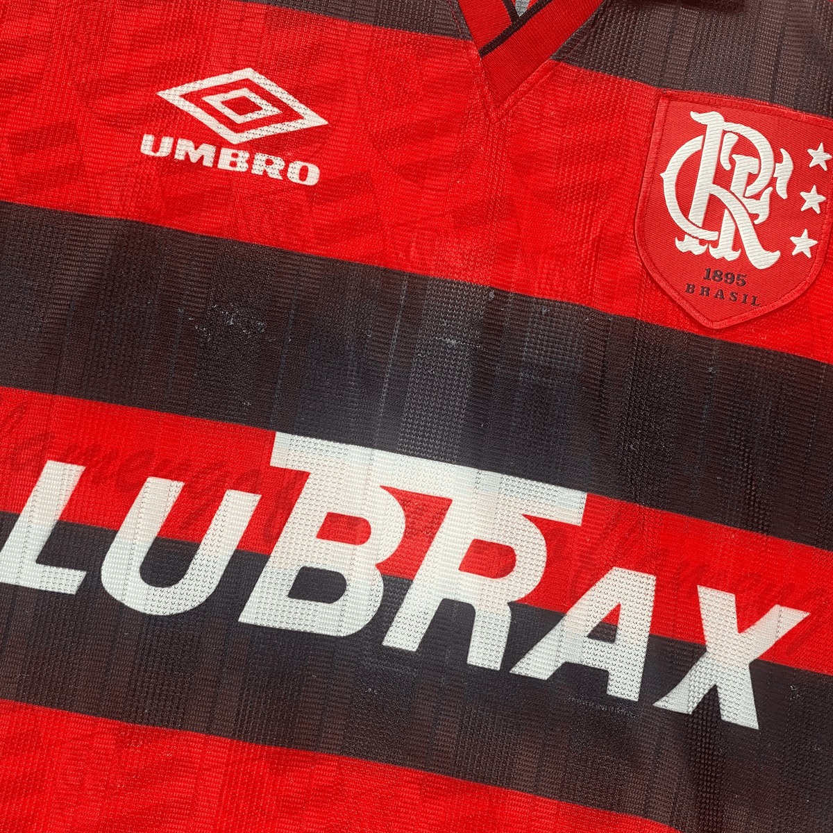 Original Flamengo 1995-1996 Home football shirt, size M | Nostalgic Football Shirts