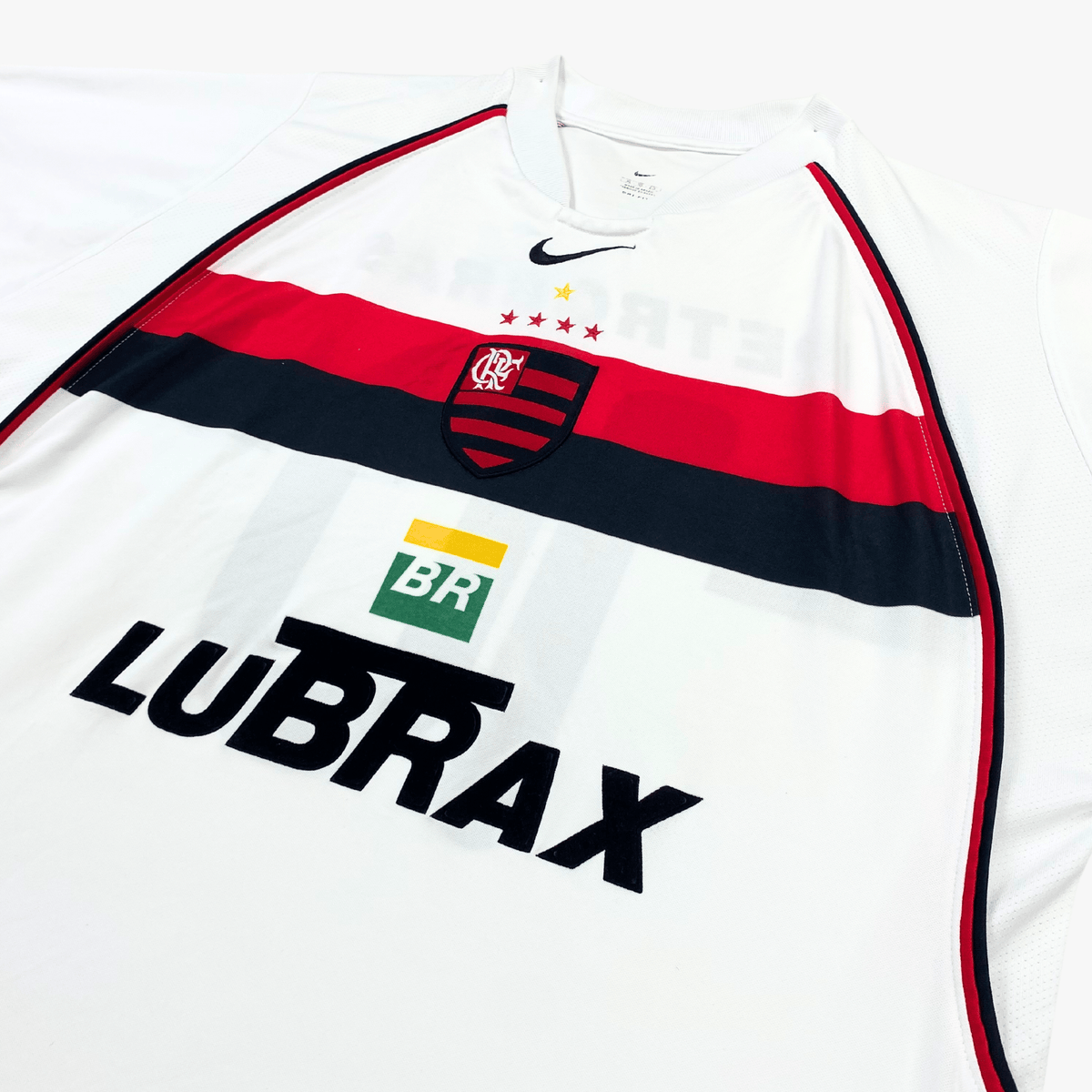 Retro Flamengo 2002-2003 Away football jersey by Nike, number 10, size XL | Nostalgic Football Shirts
