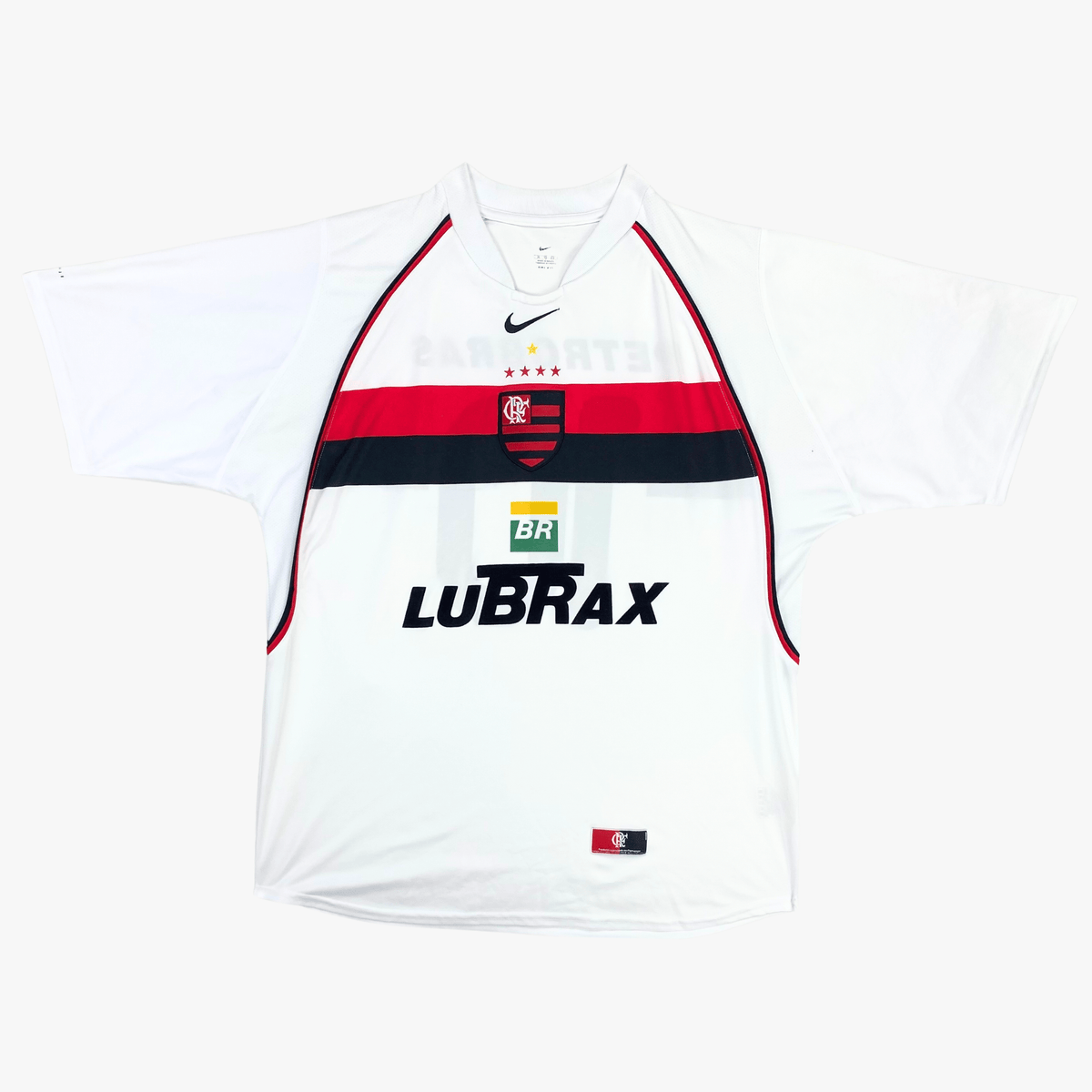 Vintage Flamengo 2002-2003 Away football shirt with number 10 print, size XL | Nostalgic Football Shirts