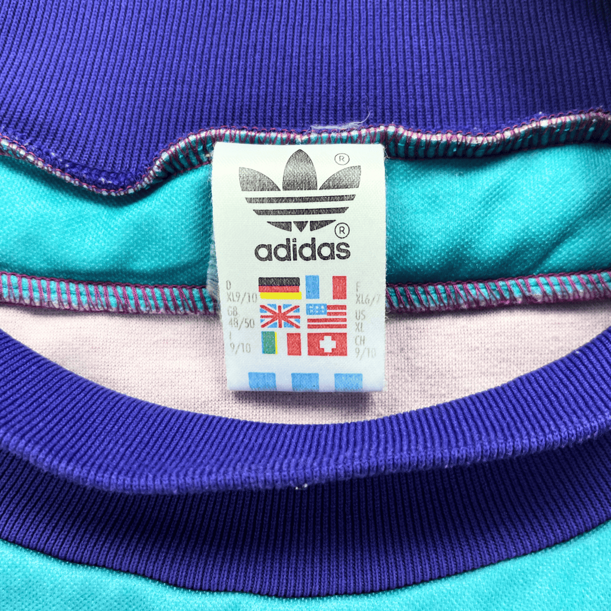 Vintage France 1992-1993 Goalkeeper football shirt, match issue, size XL | Nostalgic Football Shirts