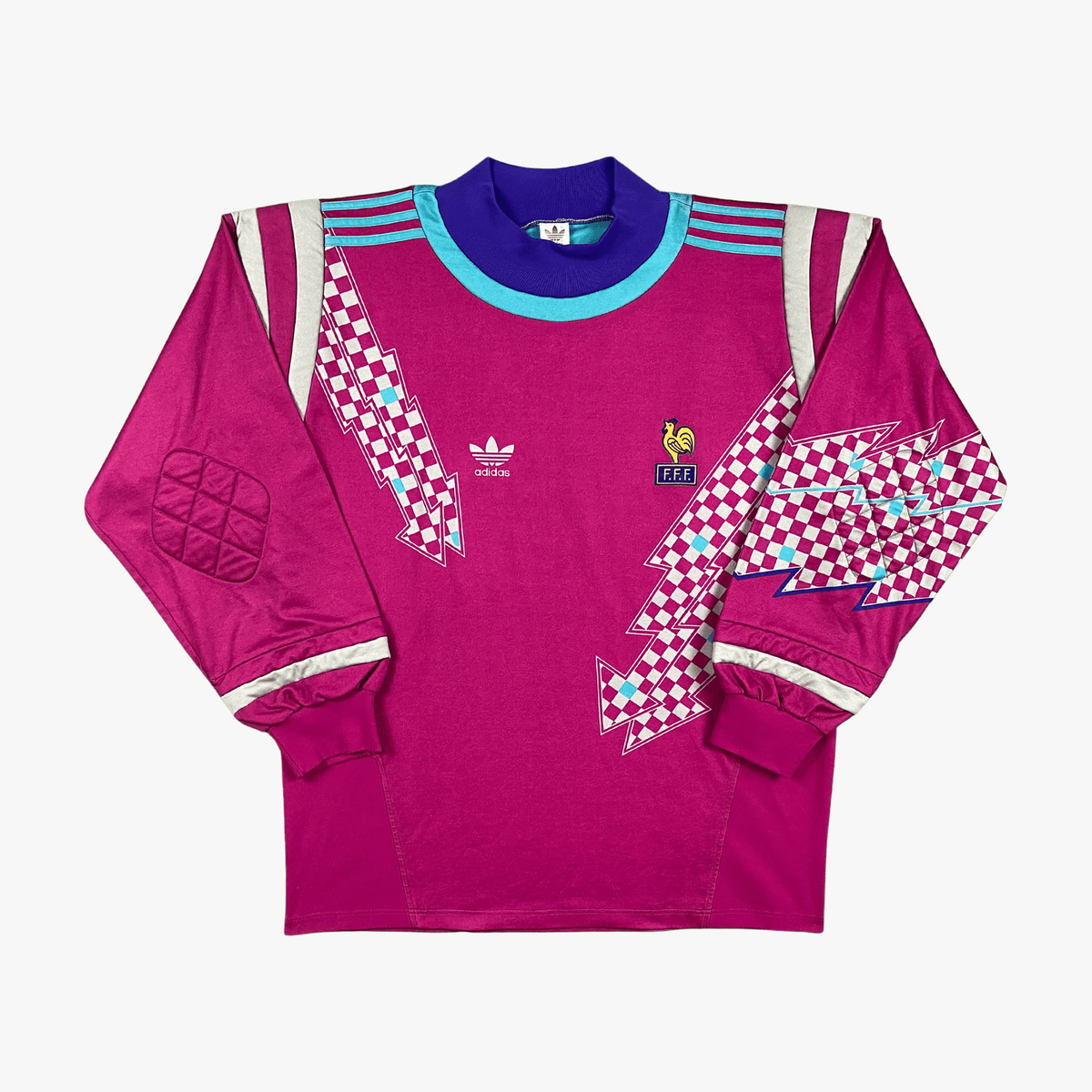 Vintage France 1992-1993 Goalkeeper football shirt, match issue, size XL | Nostalgic Football Shirts