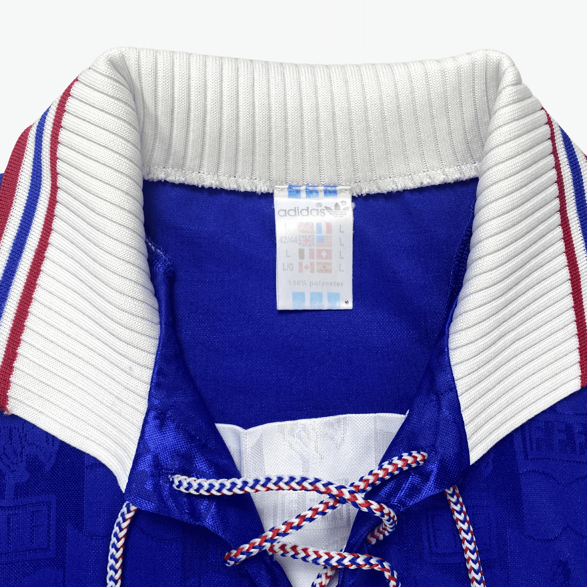 Original France 1996-1997 Home football shirt, size L | Nostalgic Football Shirts