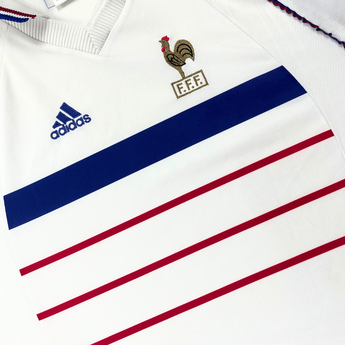 Retro France 1998-2000 Away football jersey by Adidas, size L | Nostalgic Football Shirts