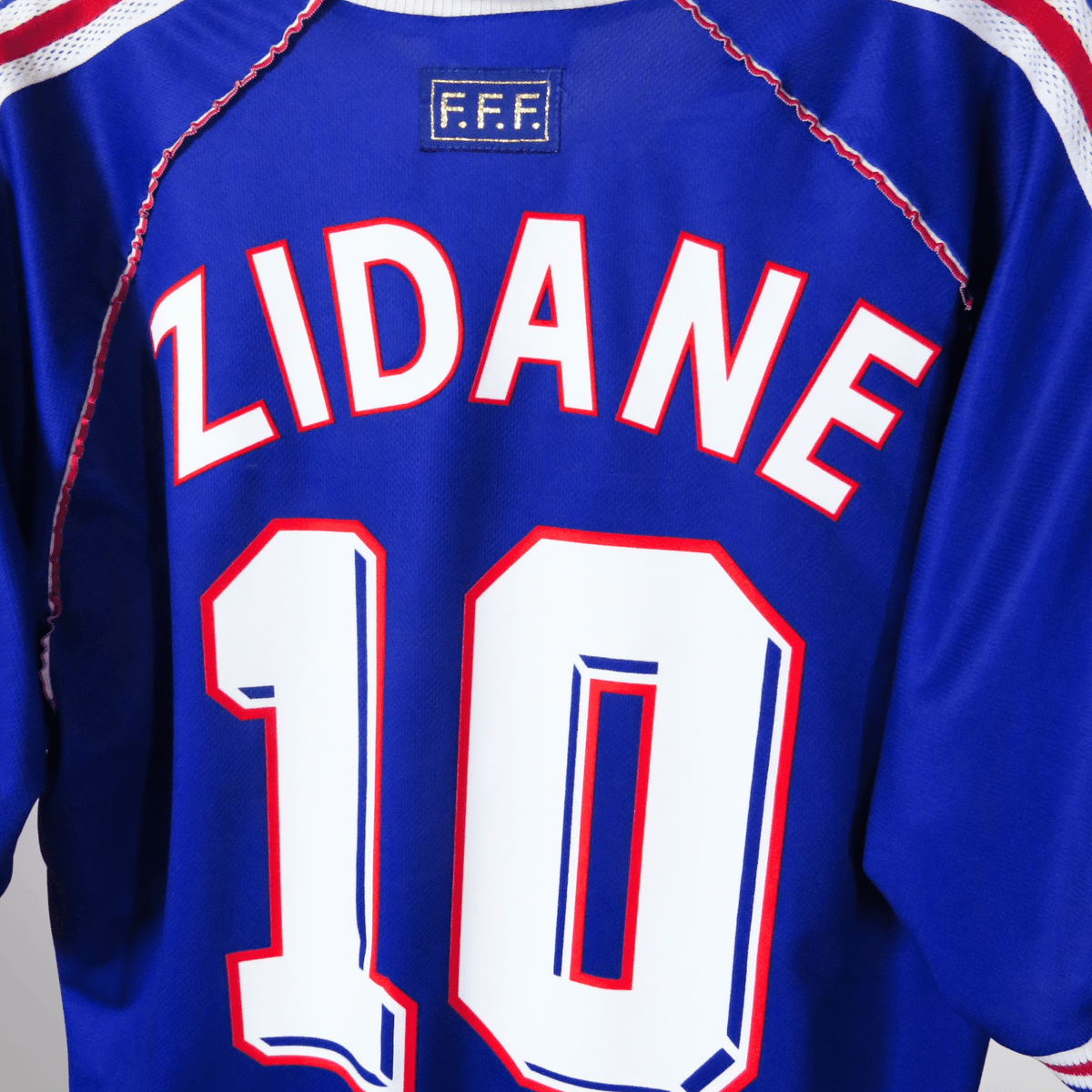 Retro France 1998-2000 Home football jersey by Adidas, Zidane 10, size L | Nostalgic Football Shirts