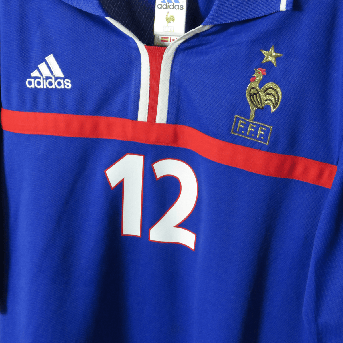 Original France 2000-2002 Home football shirt, size L, Henry 12 | Nostalgic Football Shirts