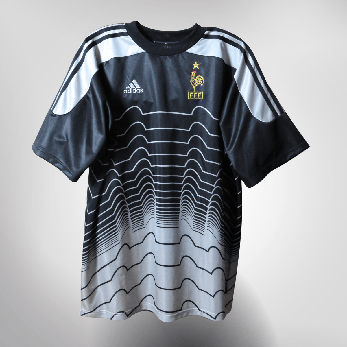 Authentic Adidas France 2000-2002 Goalkeeper shirt, Barthez 16 on the back, size L | Nostalgic Football Shirts